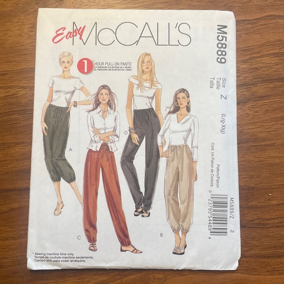6 L/XL Uncut Sewing Patterns Women FF Lot - Picture 4 of 13